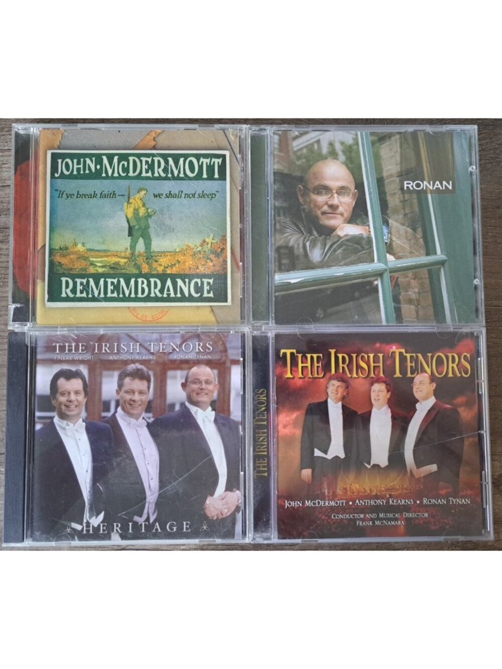 The Irish Tenors 4 CD Lot Heritage, RONAN,  Remembrance, The Irish Tenors